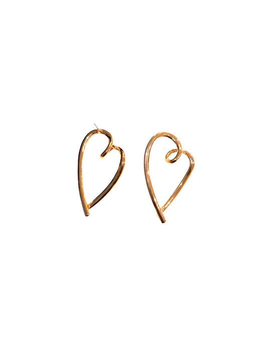 Mega Heart Earrings