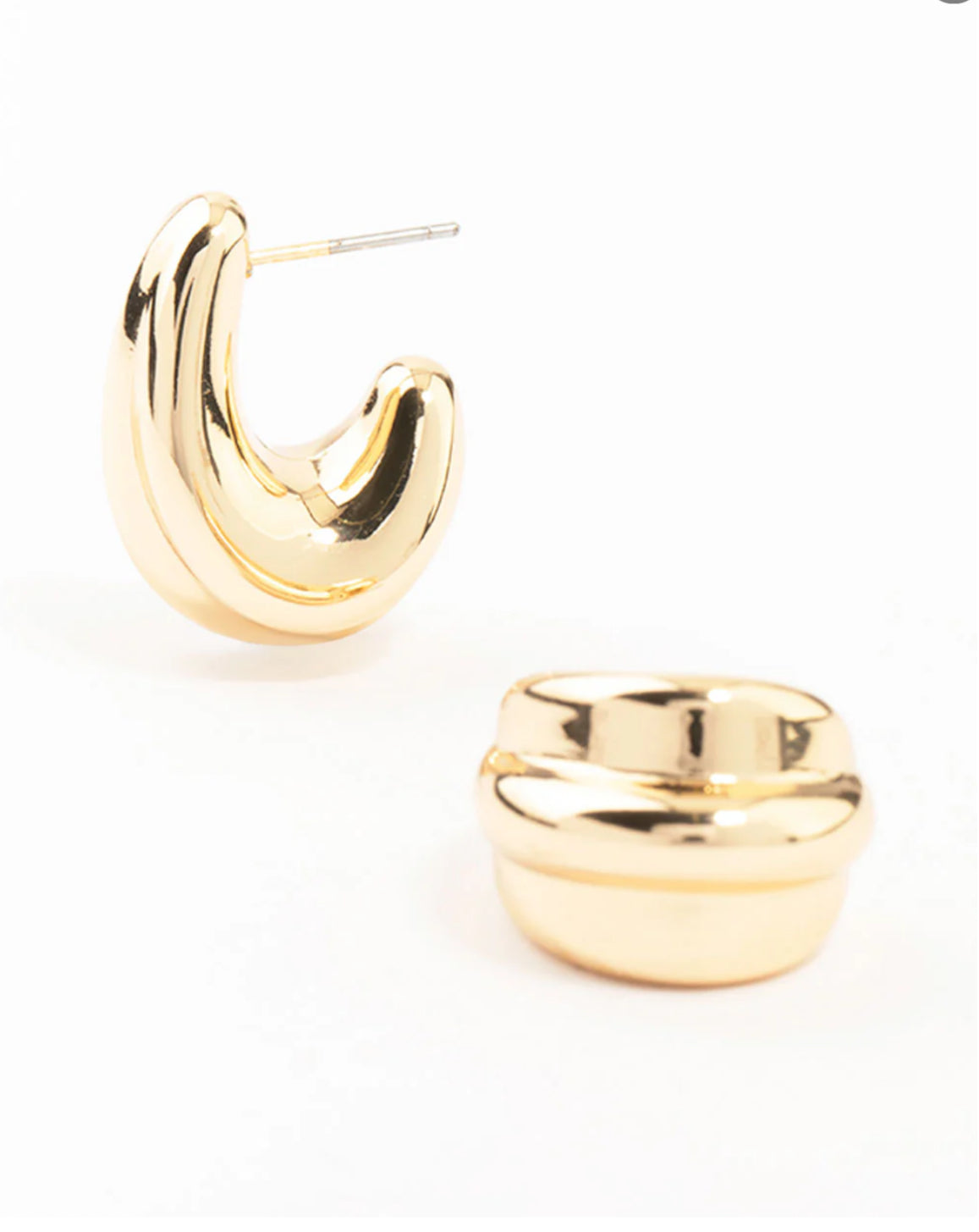 Webbeb Hoop Earrings